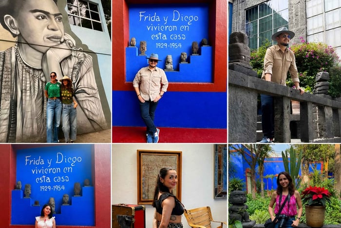 Tour of downtown Coyoacán and entry to the Frida Kahlo Museum