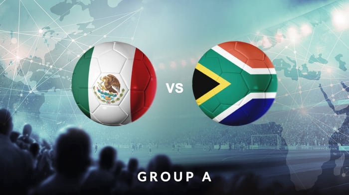 Messico vs Sudafrica - Gruppo A - Coppa del Mondo di Calcio 2026 - Fase a Gironi - Partita 1