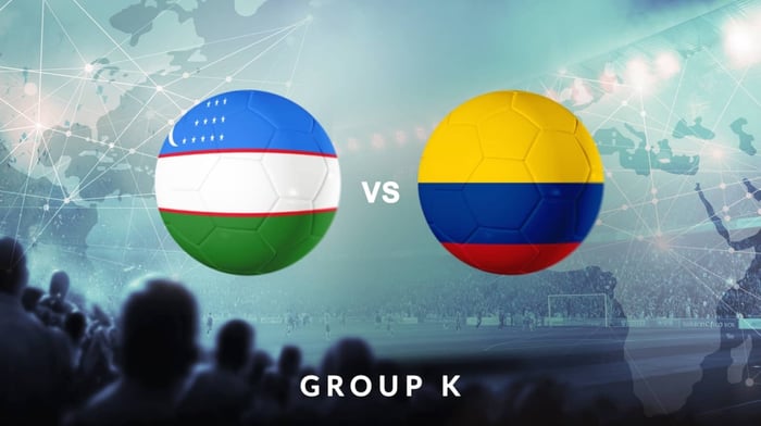 Uzbekistan vs Colombia - Group K - Football World Cup 2026 - Group Stage - Match 24