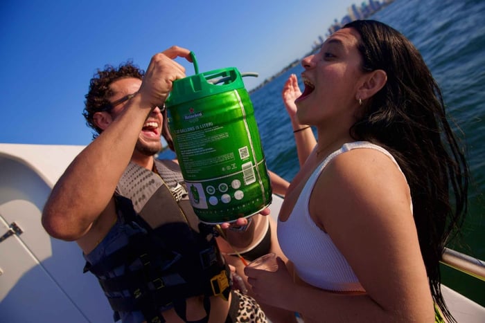 Croisière de 3 heures avec jet ski, bateau banane et open bar à Miami