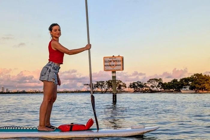 Full Moon Paddle to Pelican Island in Miami