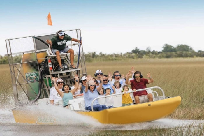 Homestead: wstęp do farmy aligatorów Everglades i przejażdżka łodzią powietrzną