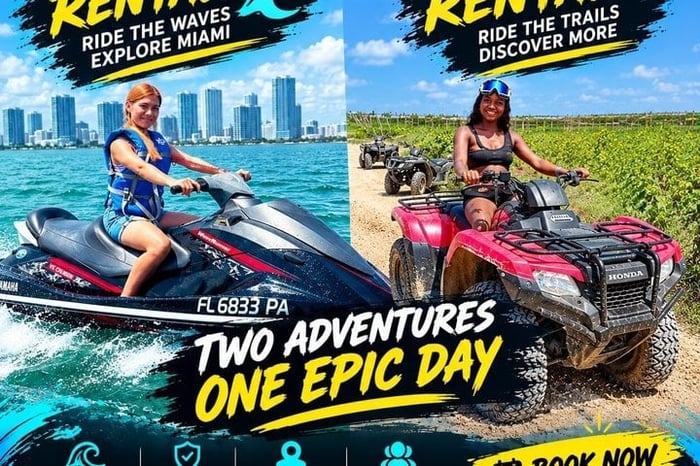 Miami ATV Tour and Jet Ski Adventure