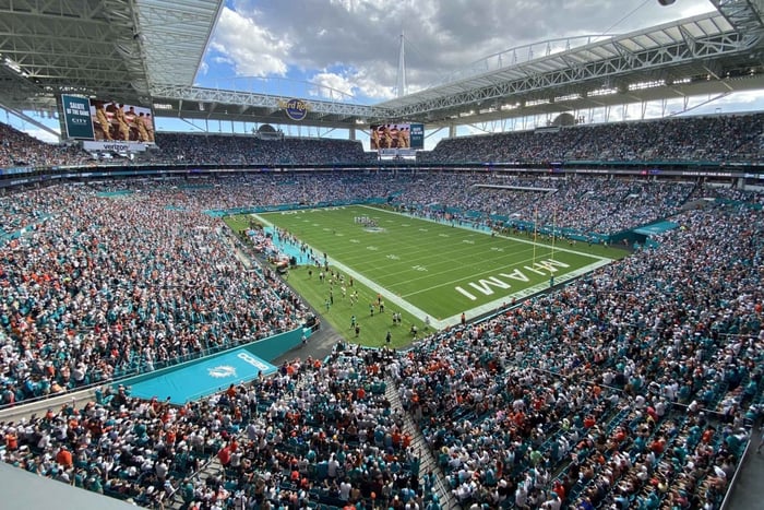 Miami Dolphins NFL Football Game Ticket