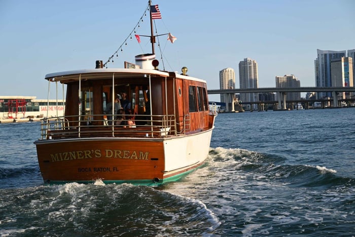 Miami Skyline Vintage Yacht Cruise,