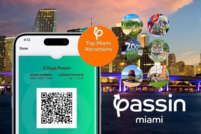 Passin Free 30+ Attractions, eSIM & 1-Way Airport Transfer