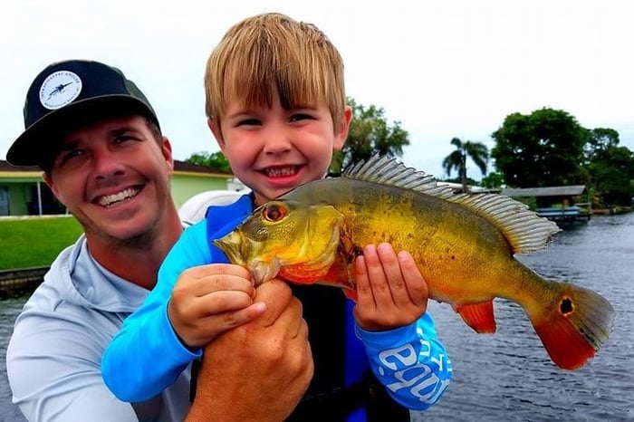 Private Lake Peacock Bass Fishing Charter Near Miami Florida