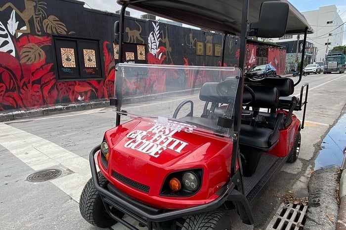 Wynwood Street Art Tour - Artist Lead -VIP Cart