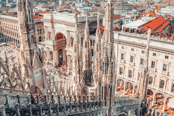 Tour semiprivado por Milán con acceso rápido a la azotea del Duomo