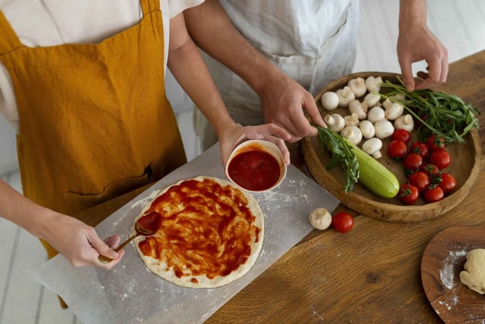 Pizza and Gelato Making Class with Drinks
