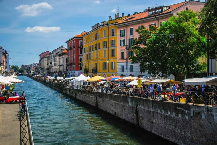 Private Milan Canals and Navigli Neighborhood Guided Tour