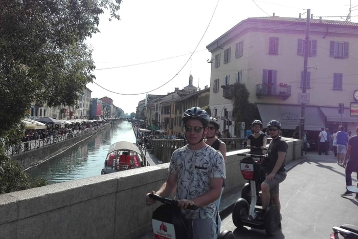 Milano: Privat segway-tur med lokal guide, 4 timer