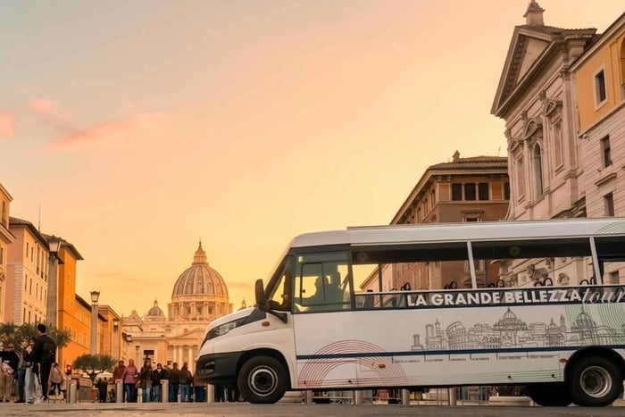 Rome: Panoramic minibus Tour & National Roman Museums access