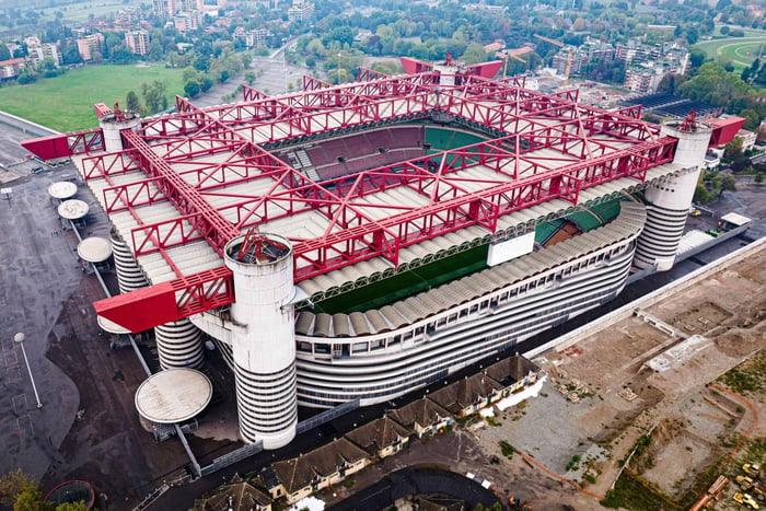 San Siro Stadium Skywalk Tour in Milan