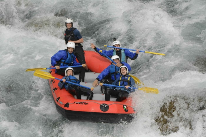 Valsesia (Piamonte): experiencia de rafting en aguas bravas