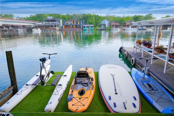 Río Ada Bojana - Alquiler de kayak, tablas de SUP y bicicletas acuáticas