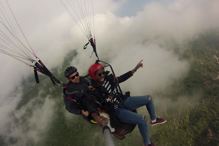 Budva: Unique VIP and Adrenaline Tandem Paragliding Flight
