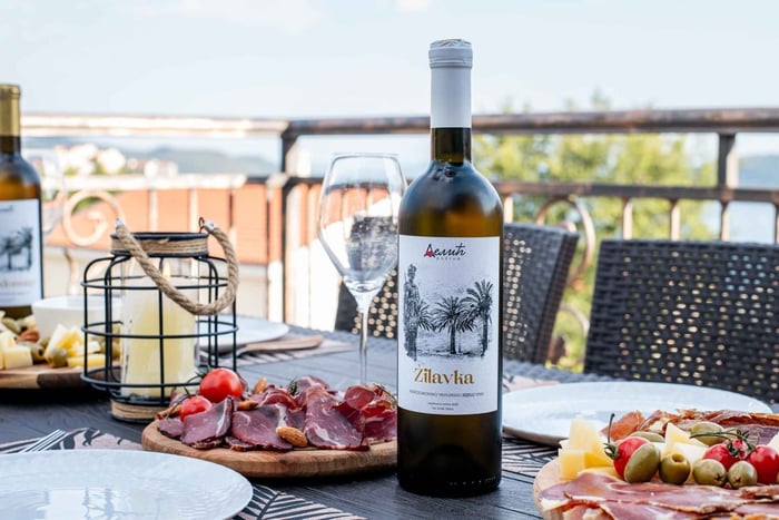 Herceg Novi: Wine tasting of 4 different wines and canape
