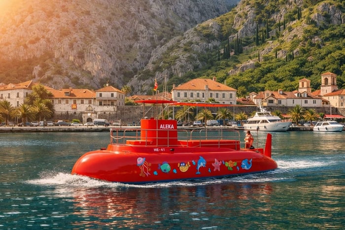 Kotor: Panorama and Semi-Submarine Underwater Experience