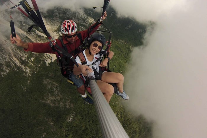 Kotor: Tandem Paragliding Flight with Photos & Videos