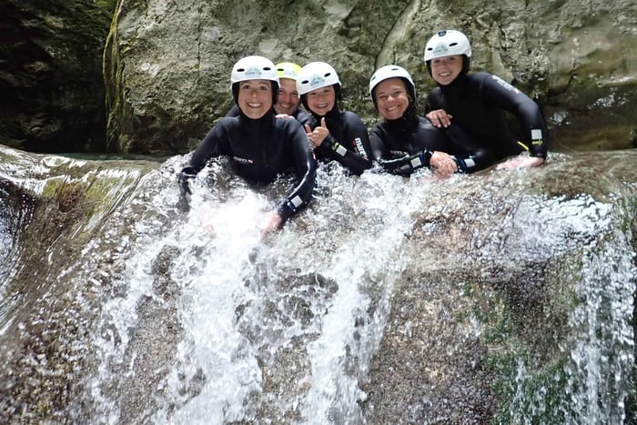 Canyoning en Nevidio