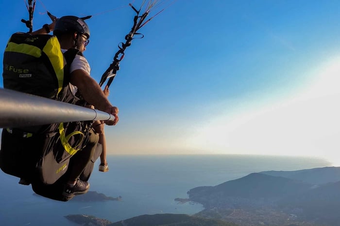 Paragliding in Budva with Certified Pilot (All-Inclusive)