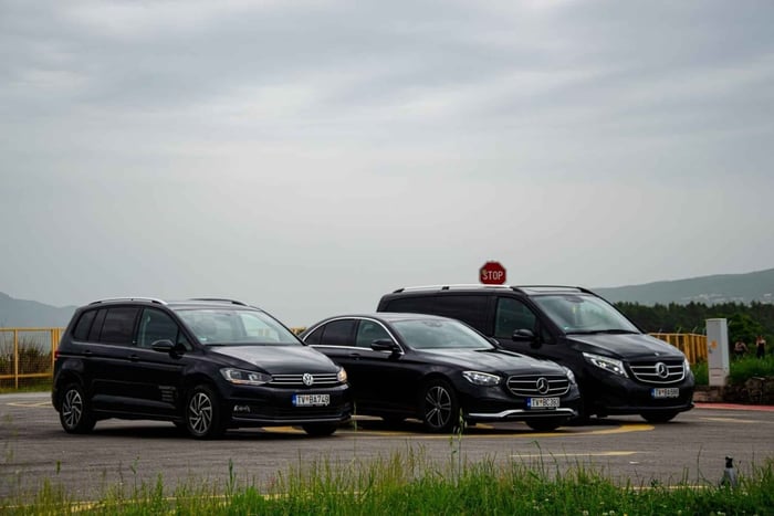 Private transfer from Tivat to Dubrovnik city