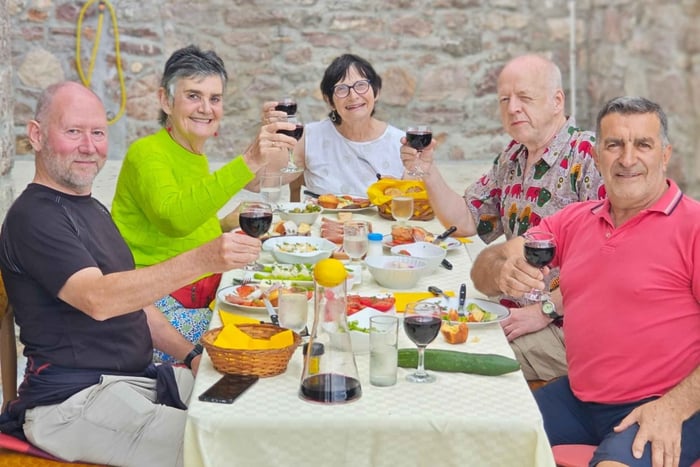 Unique gastro experience with locals in hills above Budva!
