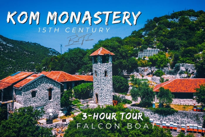 Virpazar: Skadar Lake PRIVATE Boat Tour to KOM MONASTERY