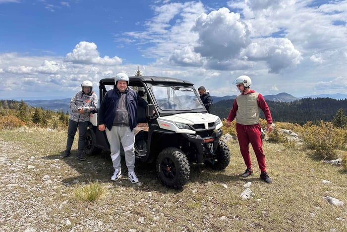 Žabljak: przygoda po Durmitor Ring pojazdem UTV buggy z lunchem