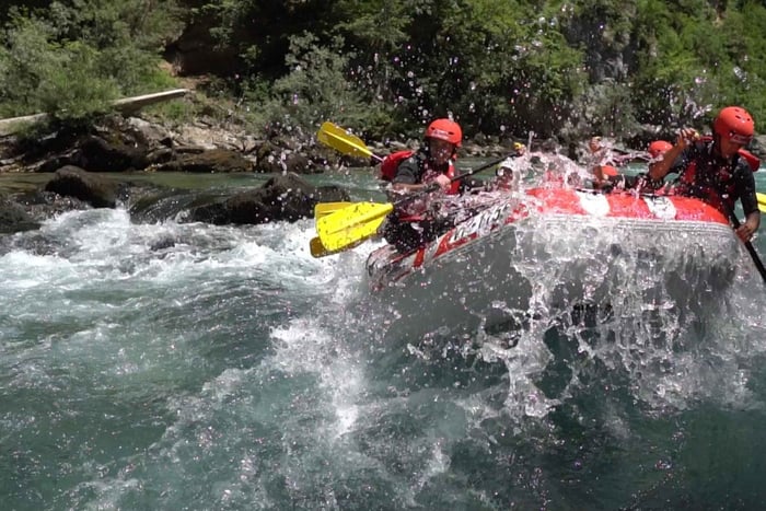 Žabljak: tour de rafting de medio día por el cañón del Tara