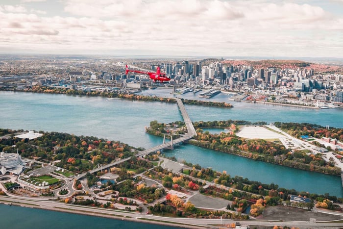 Montreal: Formula 1 Experience Helicopter Flight