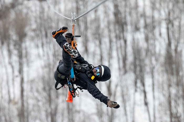 Tyroparc: Mega Ziplines och vandring i Laurentierna