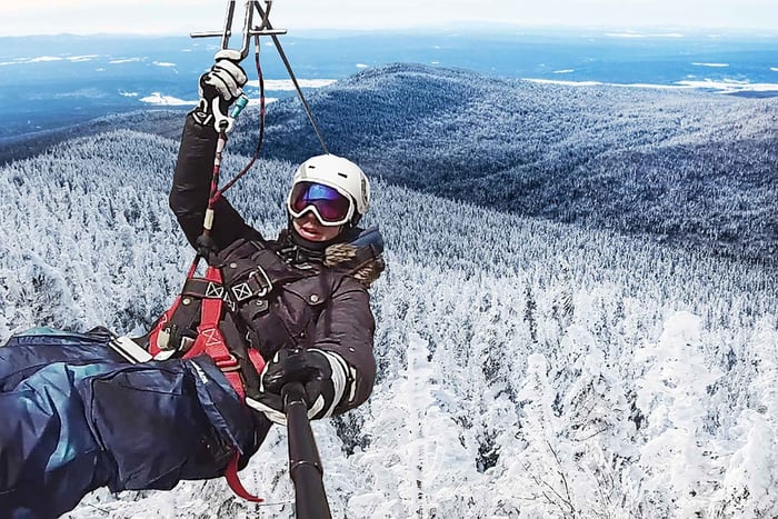 Tyroparc: Via Ferrata Guided Tour and Zipline Combo Ticket