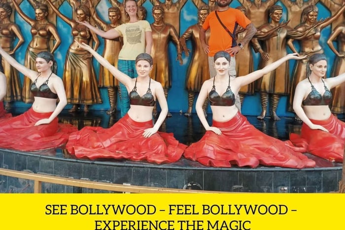 Tour pelo estúdio de Bollywood