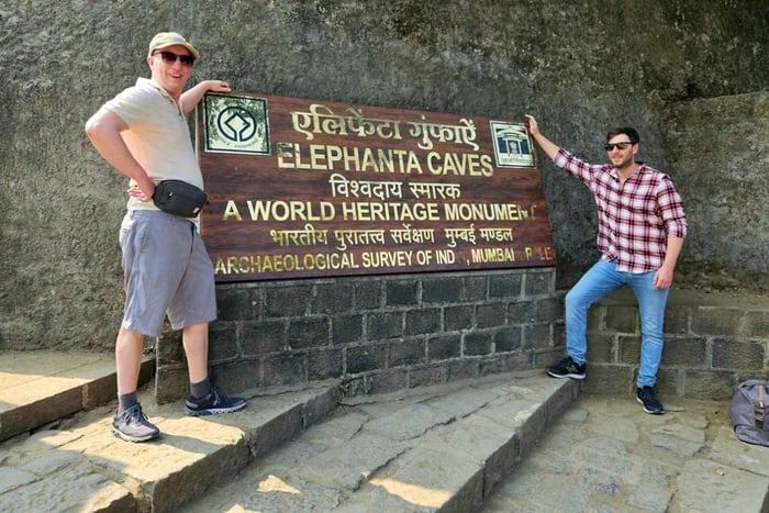 Elephanta Island Heritage Walk with Local Guide
