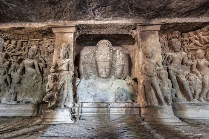 Privata Elephanta-grottorna: privat halvdagsutflykt från Mumbai