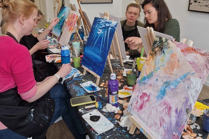 Workshop acrylschilderen voor beginners in München