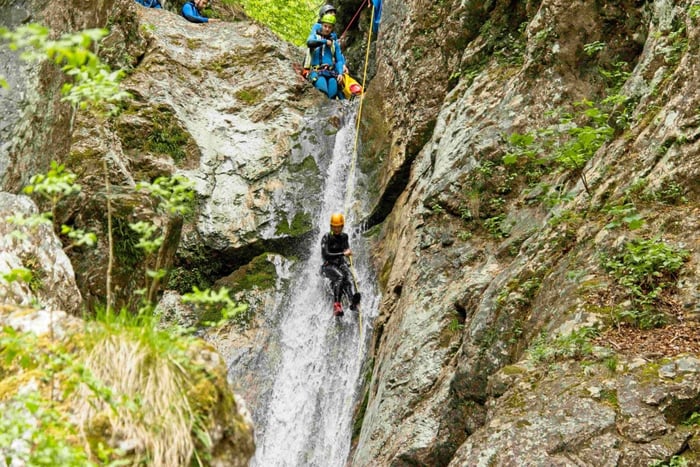 Canyoning para iniciantes perto de Munique