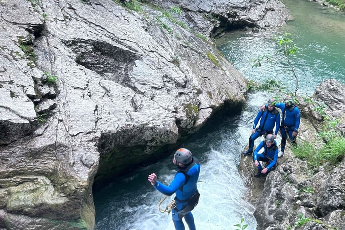 Canyoning estremo vicino a Monaco