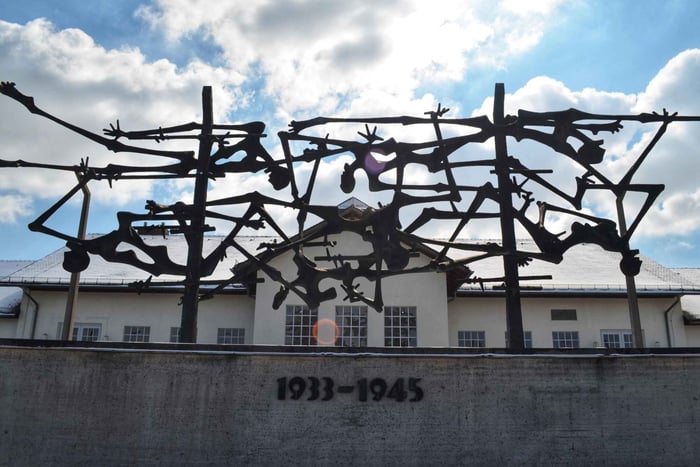 Fra München: Dachau Memorial Site Tour på spansk