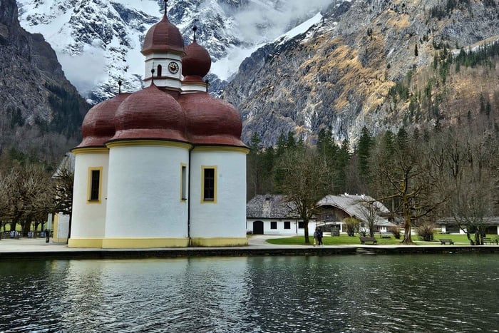 De Munique: Viagem de 1 dia ao Königssee com passeio de barco e mina de sal