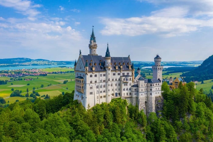 De Munique: excursão de um dia aos palácios de Neuschwanstein e Linderhof