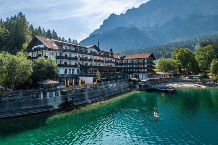 Depuis Munich : Neuschwanstein et Zugspitze, Eibsee + Autriche.