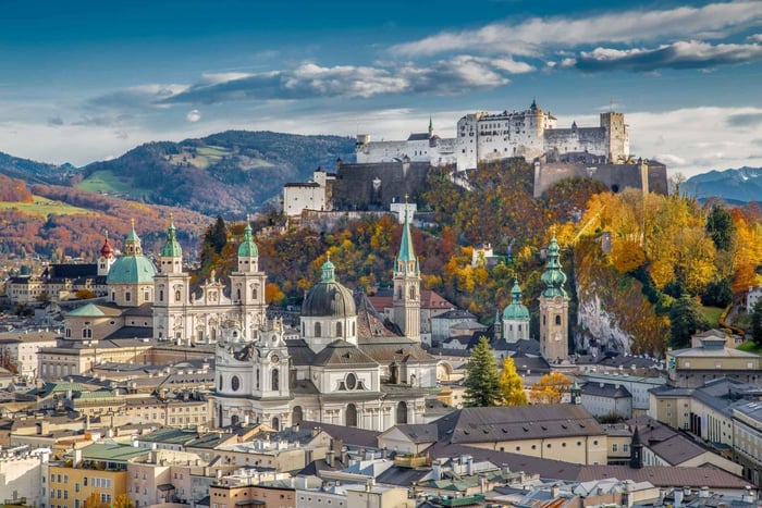 Au départ de Munich : Salzbourg, St. Wolfgang et le Salzkammergut
