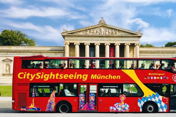 Munich Hop-On Hop-Off Tour: Ingresso de 1 dia ou 2 dias