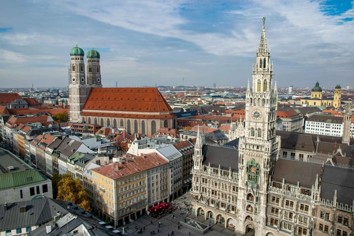 Munich on foot: private tour of the historic center with a French-speaking guide