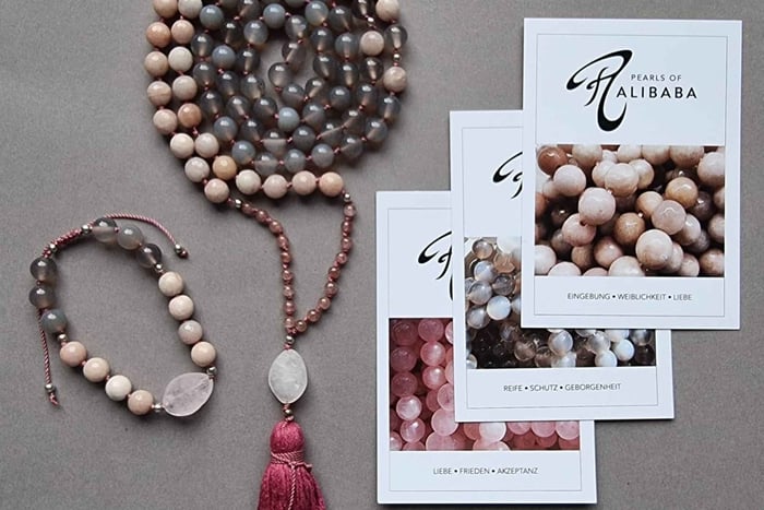 Munich : atelier pierre naturelle Mala Necklace Rituel