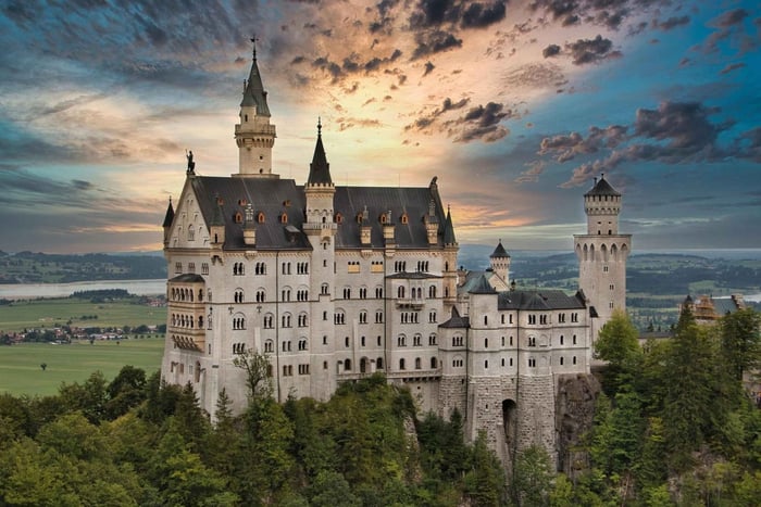 Múnich: tour por los Castillos de Neuschwanstein y Linderhof y la garganta