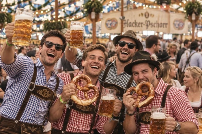 Múnich: sesión de fotos en el Oktoberfest con un fotógrafo local